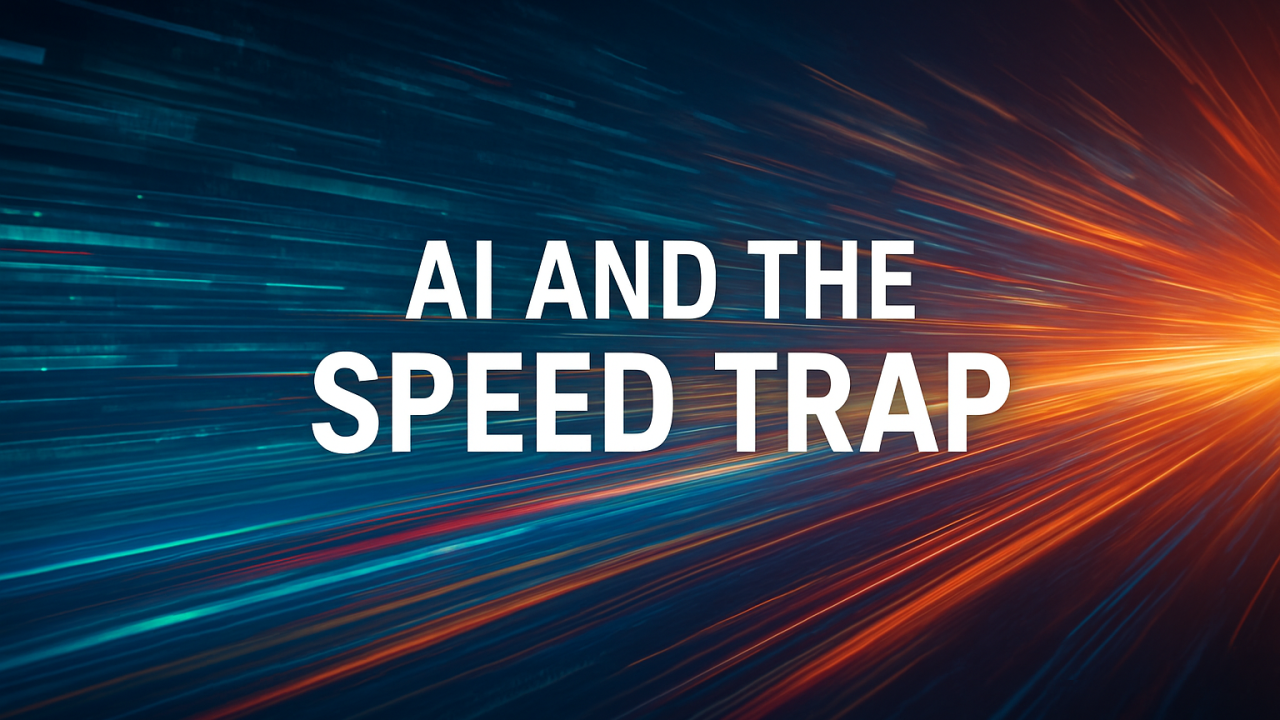 AI and the Speed Trap: Why Reskilling Alone Won't Save You