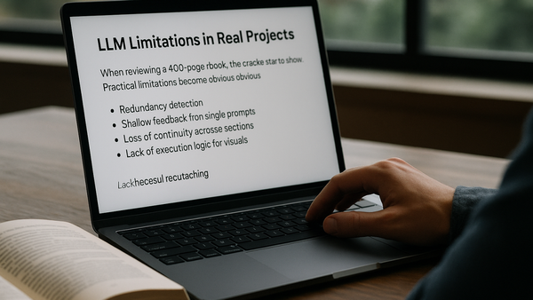 LLMs, Longform, and Low-Code: What Worked (and Broke) in Real-World Tests